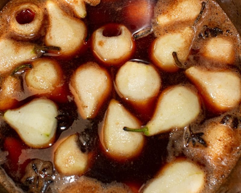 Stoofpeertjes uit eigen keuken